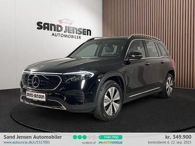 Sort Brugt 2024 Mercedes EQB300 Progressive SUV | 349.900 kr. (Fair pris)