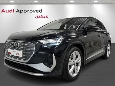 Sortmetal Brugt 2024 Audi Q4 e-tron S-Line SUV | 444.900 kr. (Fair pris)