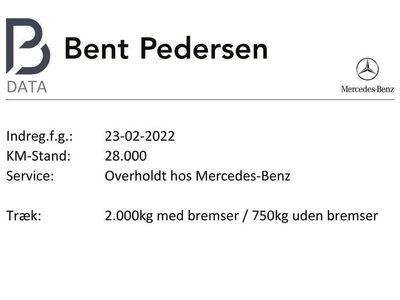 brugt Mercedes GLB220 d 2,0 CDI AMG Line 8G-DCT 190HK 5d 8g Aut.