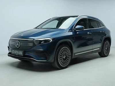 Blå Brugt 2021 Mercedes EQA250 AMG line SUV | 259.900 kr. (Lidt for dyr)