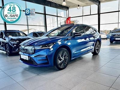 Blåmetal Brugt 2024 Skoda Enyaq iV RS SUV | 409.700 kr. (Dyr)