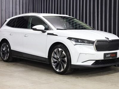 Hvid Brugt 2021 Skoda Enyaq iV Suite SUV | 239.900 kr. (Fair pris)