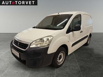 Hvid Brugt 2018 Peugeot Partner MPV | 54.700 kr.