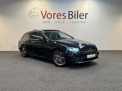 Sort Brugt 2021 Mercedes E300 AMG line Stationcar | 429.800 kr. (Fair pris)