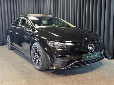 Sort metallic Brugt 2024 Mercedes EQE350 AMG Sedan | 514.900 kr. (Fair pris)