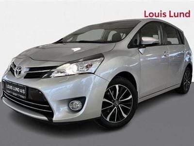 Silver metallic Brugt 2017 Toyota Verso Premium MPV | 179.900 kr. (Dyr)