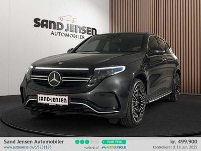Gråmetal Brugt 2023 Mercedes EQC400 AMG line SUV | 499.900 kr. (Fair pris)