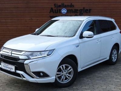 Hvid Brugt 2020 Mitsubishi Outlander P-HEV Inform SUV | 179.900 kr. (Fair pris)