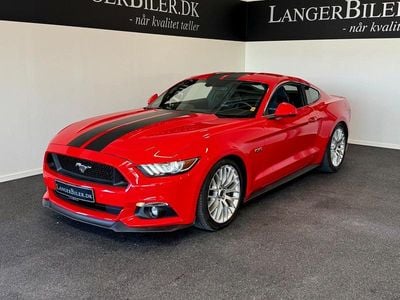 Rød Brugt 2016 Ford Mustang GT Fastback Coupe | 479.500 kr. (Super pris)