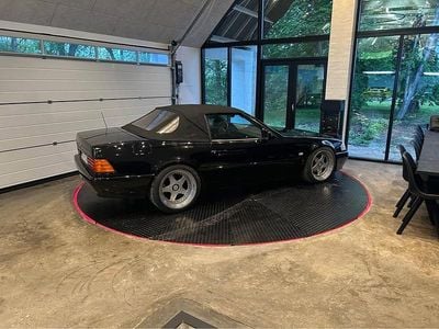 Brugt Mercedes SL500 326 HK (239 kW) 1990 Sort Cabriolet