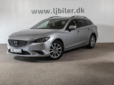 Brugt Mazda 6 Core 150 HK (110 kW) 2018 Sølvmetal Stationcar