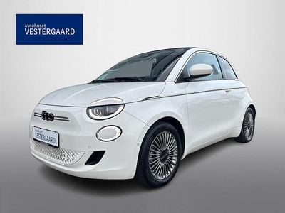 Sølv Brugt 2023 Fiat 500e Icon Cabriolet | 169.800 kr. (Dyr)