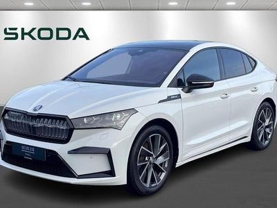 Hvidmetal Brugt 2024 Skoda Enyaq iV SportLine SUV | 379.900 kr. (Fair pris)