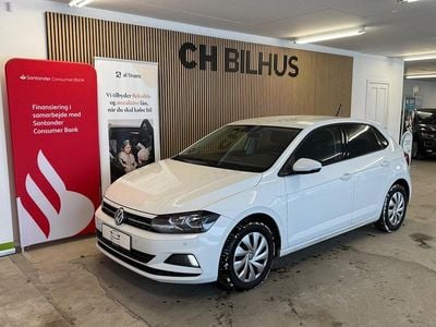 Hvid Brugt 2018 VW Polo Comfortline Hatchback | 124.500 kr. (Fair pris)
