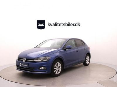 Blåmetal Brugt 2018 VW Polo Highline Hatchback | 144.900 kr. (Fair pris)