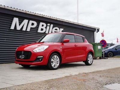 Rødmetal Brugt 2018 Suzuki Swift Exclusive Hatchback | 129.900 kr. (Lidt for dyr)