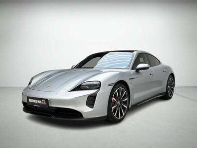 Sølvmetal Brugt 2020 Porsche Taycan 4S Performance Package Sedan | 554.900 kr. (God pris)