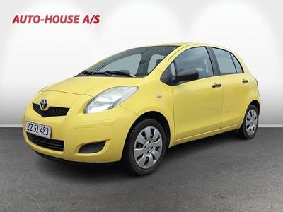 Gul Brugt 2009 Toyota Yaris Luna Hatchback | 12.500 kr. (Super pris)