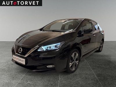 Sort Brugt 2020 Nissan Leaf Tekna Hatchback | 89.700 kr. (Fair pris)