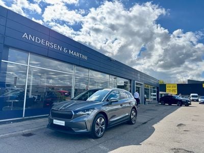 Graphite grey Brugt 2023 Skoda Enyaq iV SUV | 292.200 kr. (Fair pris)