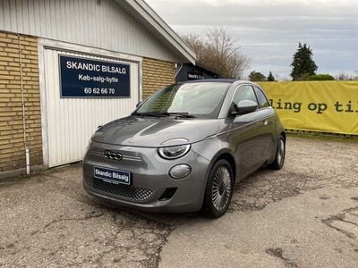 Gråmetal Brugt 2023 Fiat 500e Icon Cabriolet | 139.900 kr. (Fair pris)