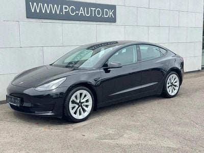 Sort Brugt 2023 Tesla Model 3 Sedan | 209.900 kr. (Super pris)