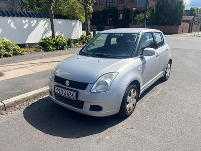 Sølvmetal Brugt 2007 Suzuki Swift GLS Hatchback | 35.000 kr. (God pris)