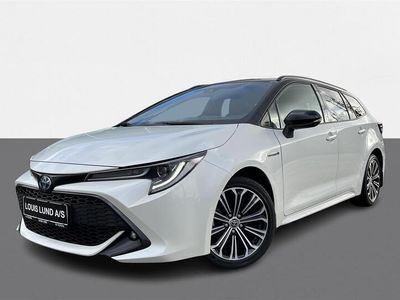 brugt Toyota Corolla Touring Sports 1,8 Hybrid H3 Premiumpakke E-CVT 122HK Stc Trinl. Gear A++