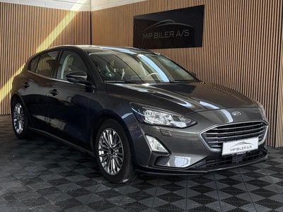 Brugt Ford Focus Titanium 125 HK (91 kW) 2020 Gråmetal Hatchback