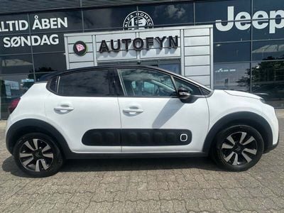 Hvid Brugt 2020 Citroën C3 PureTech Hatchback | 78.800 kr. (Fair pris)