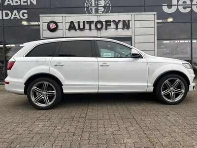 Hvid Brugt 2012 Audi Q7 S-Line SUV | 198.800 kr.