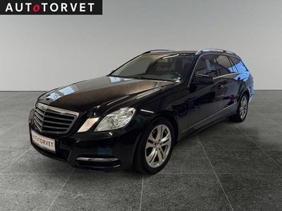 Sort Brugt 2013 Mercedes E220 Avantgarde Stationcar | 74.700 kr. (God pris)