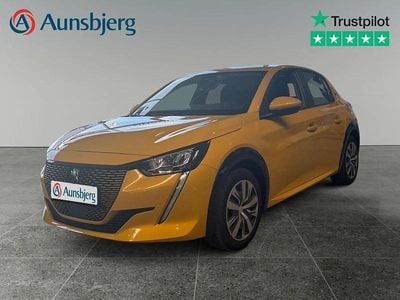 Gul Brugt 2021 Peugeot e-208 Active Hatchback | 128.500 kr. (Fair pris)