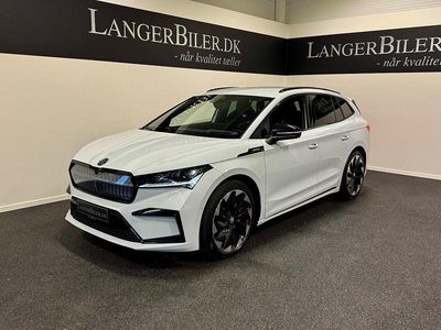 Hvid Brugt 2022 Skoda Enyaq iV SportLine SUV | 279.500 kr. (Fair pris)