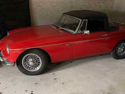 Rød Brugt 1964 MG B Cabriolet | 95.000 kr.