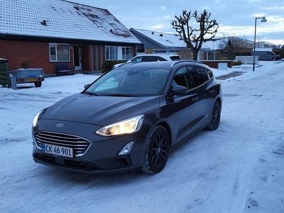 Brugt Ford Focus Titanium 125 HK (91 kW) 2019 Gråmetal Stationcar