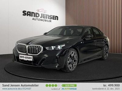 Sortmetal Brugt 2024 BMW i5 M Sport Sedan | 499.900 kr. (God pris)
