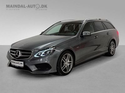 Brugt 2016 Mercedes E400 AMG line Stationcar | 319.900 kr. (God pris)