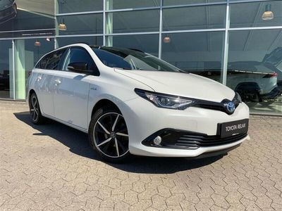 brugt Toyota Auris Touring Sports 1,8 Hybrid H2 Style 136HK Stc Aut. A++