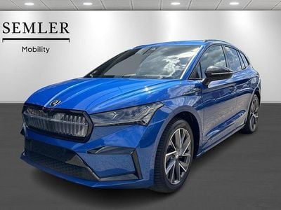 Blåmetal Brugt 2021 Skoda Enyaq iV SportLine SUV | 278.900 kr. (Fair pris)