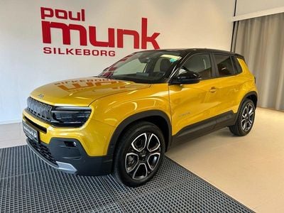 Gulmetal Ny 2025 Jeep Avenger EV Summit SUV | 276.990 kr. (Dyr)