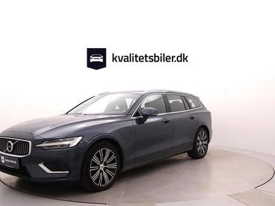 Lysblå Brugt 2022 Volvo V60 Inscription Stationcar | 274.900 kr. (Fair pris)