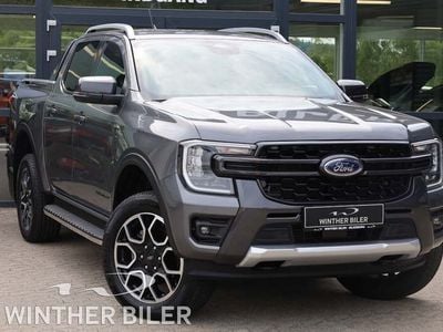 Sølvmetal Brugt 2023 Ford Ranger Wildtrack Afhentning | 369.900 kr.