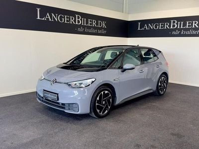 Grå Brugt 2021 VW ID.3 Pro Hatchback | 159.500 kr. (Fair pris)