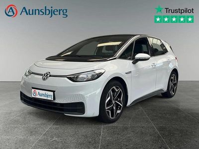 Hvid Brugt 2021 VW ID.3 Pro Hatchback | 189.500 kr. (Fair pris)