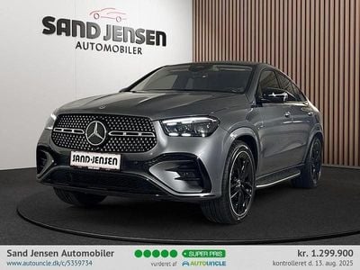 Gråmetal Brugt 2024 Mercedes GLE350e AMG line Coupe | 1.299.900 kr. (Super pris)
