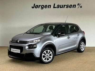 Gråmetal Brugt 2020 Citroën C3 PureTech Hatchback | 99.800 kr. (Fair pris)