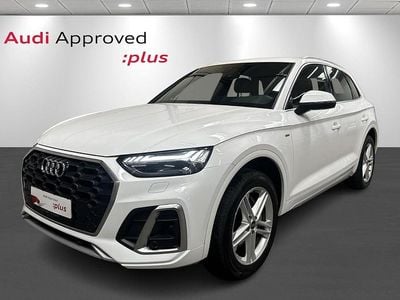 Hvid Brugt 2022 Audi Q5 S-Line SUV | 449.900 kr.
