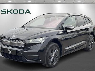 Sortmetal Brugt 2024 Skoda Enyaq iV RS SUV | 379.900 kr. (Lidt for dyr)