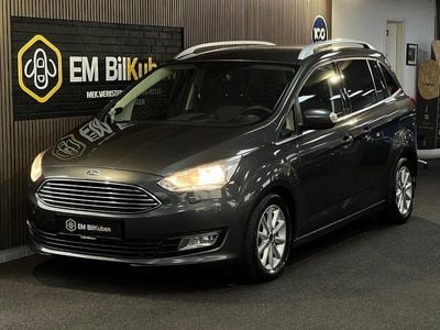 Gråmetal Brugt 2018 Ford Grand C-Max Titanium MPV | 79.990 kr. (Super pris)